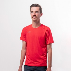 Altra CORE SHORT SLEEVE TEE Férfi Póló Piros | HU-AL3786E84