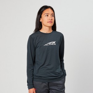 Altra EVERYDAY PERFORMANCE LONG SLEEVE Női Póló Fekete | HU-AL1590M13