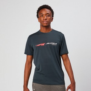 Altra EVERYDAY PERFORMANCE SHORT SLEEVE Férfi Póló Fekete | HU-AL0649F95