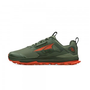 Altra LONE PEAK 8 Férfi Terepfutó Cipő Olivazöld | HU-AL6847C75