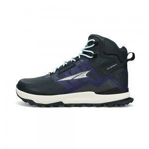 Altra LONE PEAK ALL-WTHR MID 2 Női Terepfutó Cipő Fekete | HU-AL0862M60