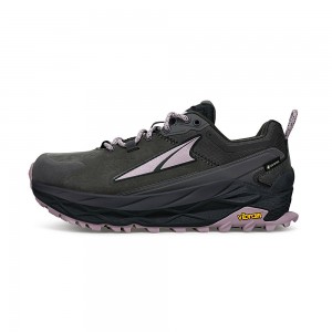 Altra OLYMPUS 5 HIKE LOW GTX Női Túracipő Szürke Fekete | HU-AL2814H75