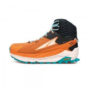 Altra OLYMPUS 5 HIKE MID GTX Női Túrabakancs Narancssárga Szürke | HU-AL3256A68