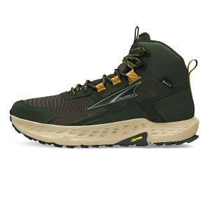 Altra TIMP HIKER GTX Férfi Terepfutó Cipő Olivazöld | HU-AL0216B69