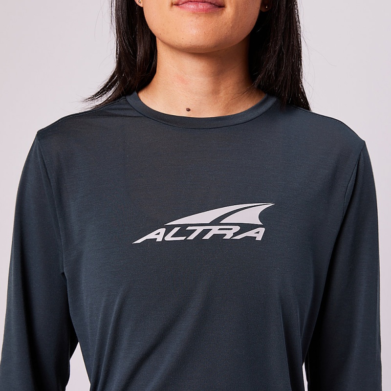 Altra EVERYDAY PERFORMANCE LONG SLEEVE Női Póló Fekete | HU-AL1590M13