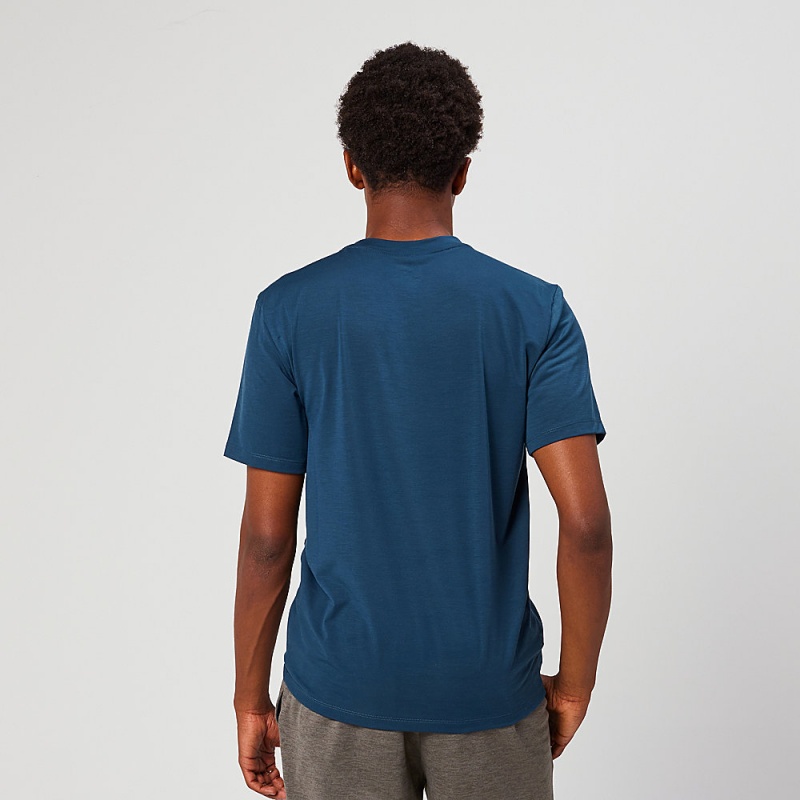 Altra EVERYDAY PERFORMANCE SHORT SLEEVE Férfi Póló Sötétkék | HU-AL5123D25