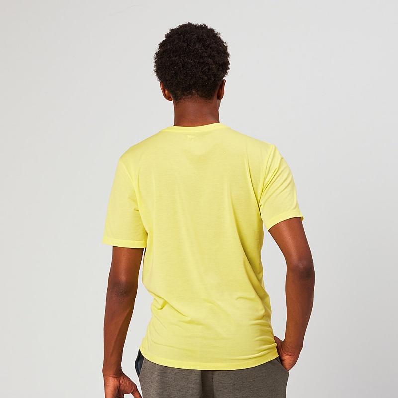 Altra EVERYDAY PERFORMANCE SHORT SLEEVE Férfi Póló Sárga | HU-AL6314G60