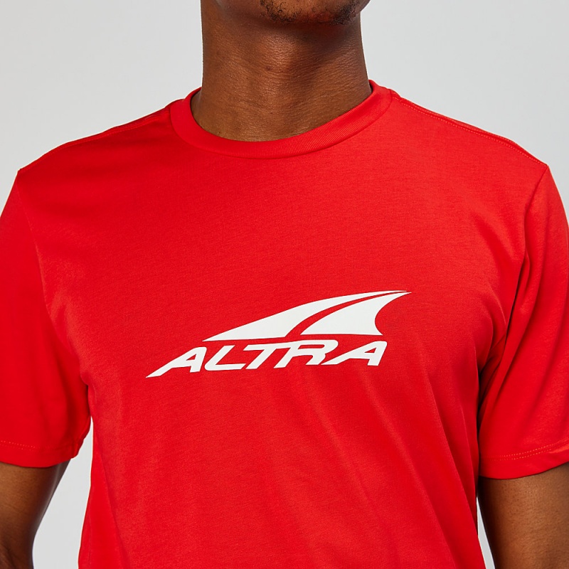 Altra EVERYDAY RECYCLED TEE Férfi Póló Piros | HU-AL8109A50