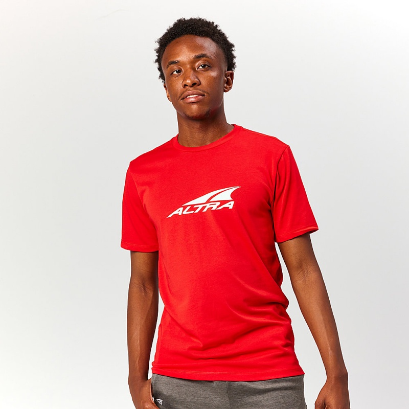 Altra EVERYDAY RECYCLED TEE Férfi Póló Piros | HU-AL8109A50