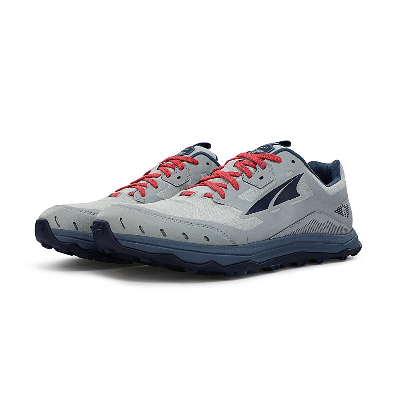 Altra LONE PEAK 6 Férfi Terepfutó Cipő Szürke Sötétkék | HU-AL7302R03