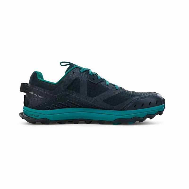 Altra LONE PEAK 6 Női Terepfutó Cipő Fekete Zöld | HU-AL4369Z42