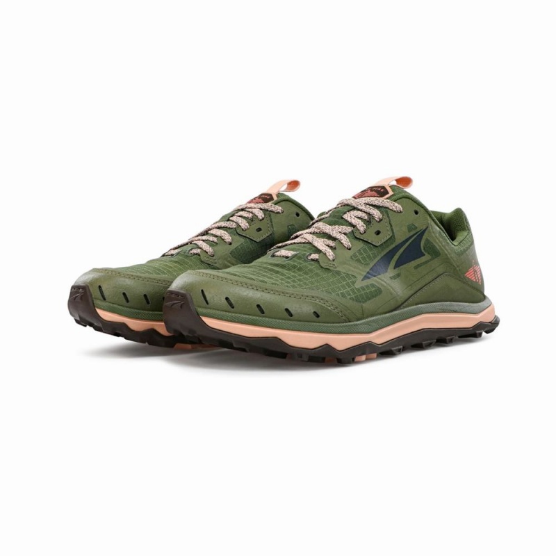 Altra LONE PEAK 6 Női Terepfutó Cipő Olivazöld | HU-AL6278L49