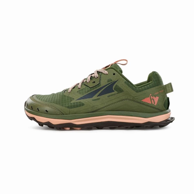 Altra LONE PEAK 6 Női Terepfutó Cipő Olivazöld | HU-AL6278L49