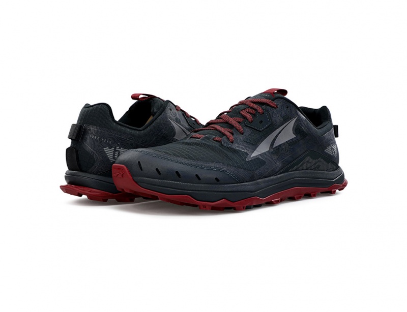 Altra LONE PEAK 6 WIDE Férfi Terepfutó Cipő Fekete | HU-AL1309P49