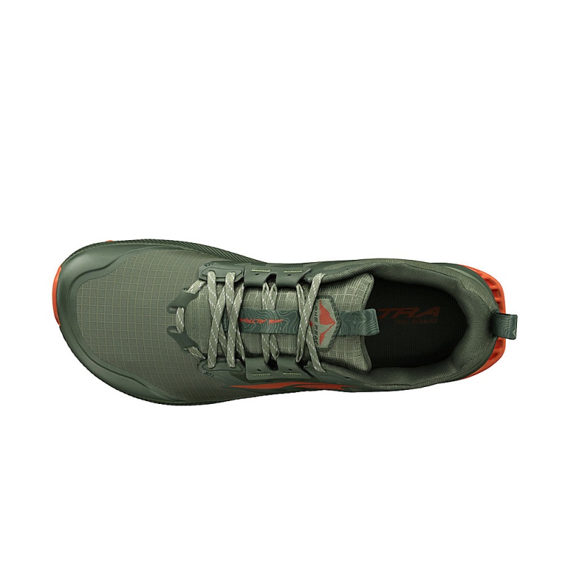 Altra LONE PEAK 8 Férfi Terepfutó Cipő Olivazöld | HU-AL6847C75