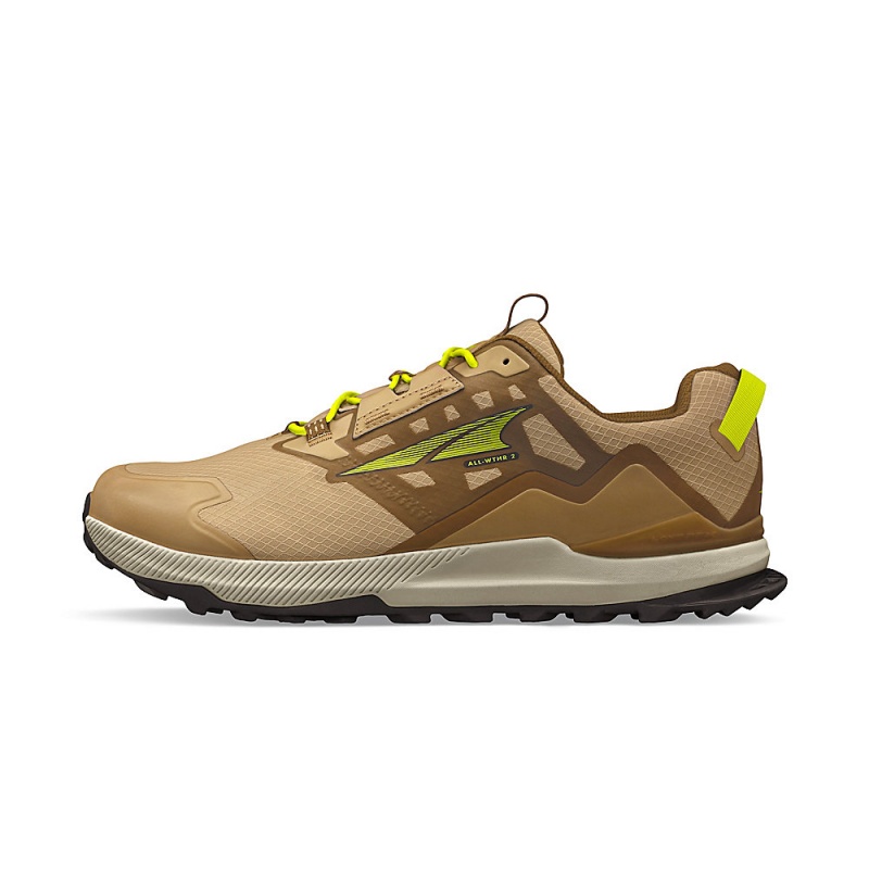 Altra LONE PEAK ALL-WTHR LOW 2 Férfi Túracipő Barna | HU-AL2780C13