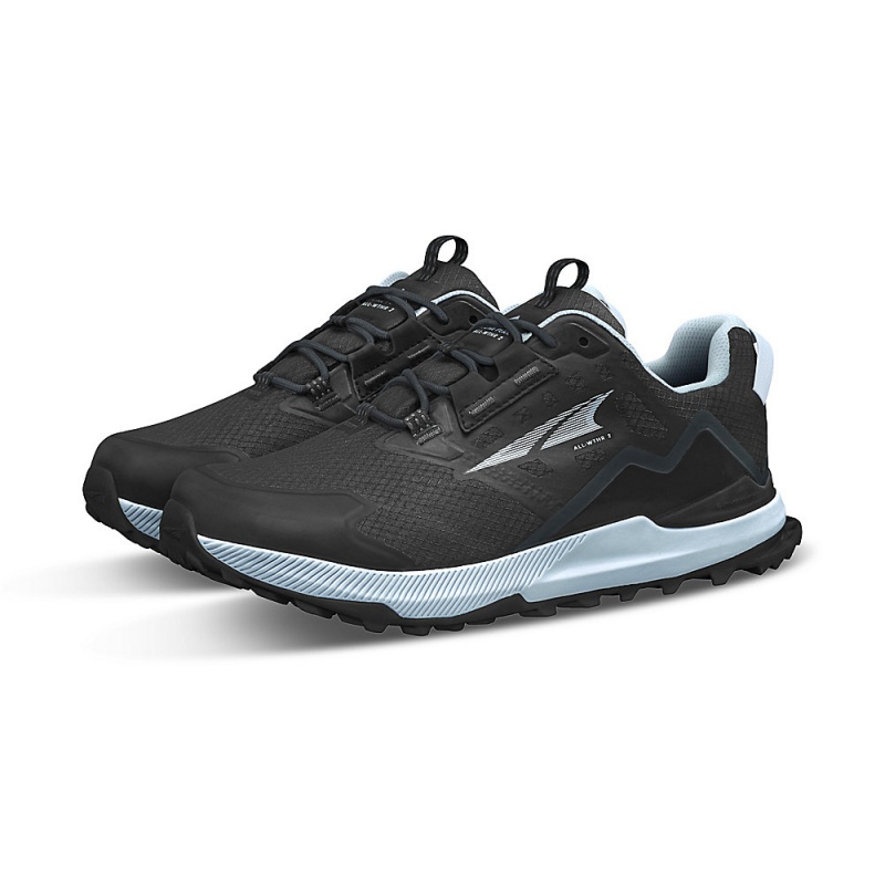 Altra LONE PEAK ALL-WTHR LOW 2 Női Túracipő Fekete | HU-AL3695N83