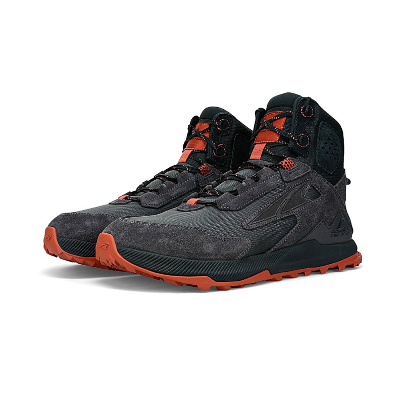 Altra LONE PEAK HIKER 2 Férfi Túrabakancs Fekete Szürke | HU-AL1382G06