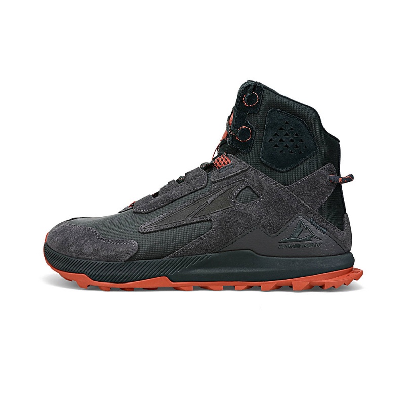 Altra LONE PEAK HIKER 2 Férfi Túrabakancs Fekete Szürke | HU-AL1382G06