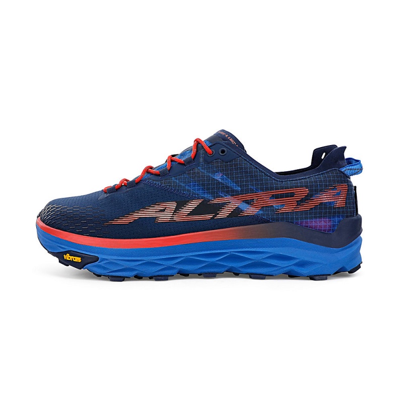 Altra MONT BLANC Férfi Terepfutó Cipő Kék Piros | HU-AL7831J16