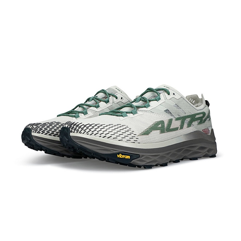 Altra MONT BLANC Férfi Terepfutó Cipő Szürke Zöld | HU-AL4758G57