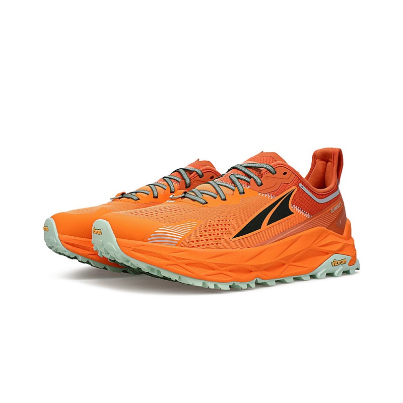 Altra OLYMPUS 5 Férfi Terepfutó Cipő Narancssárga | HU-AL4810U64