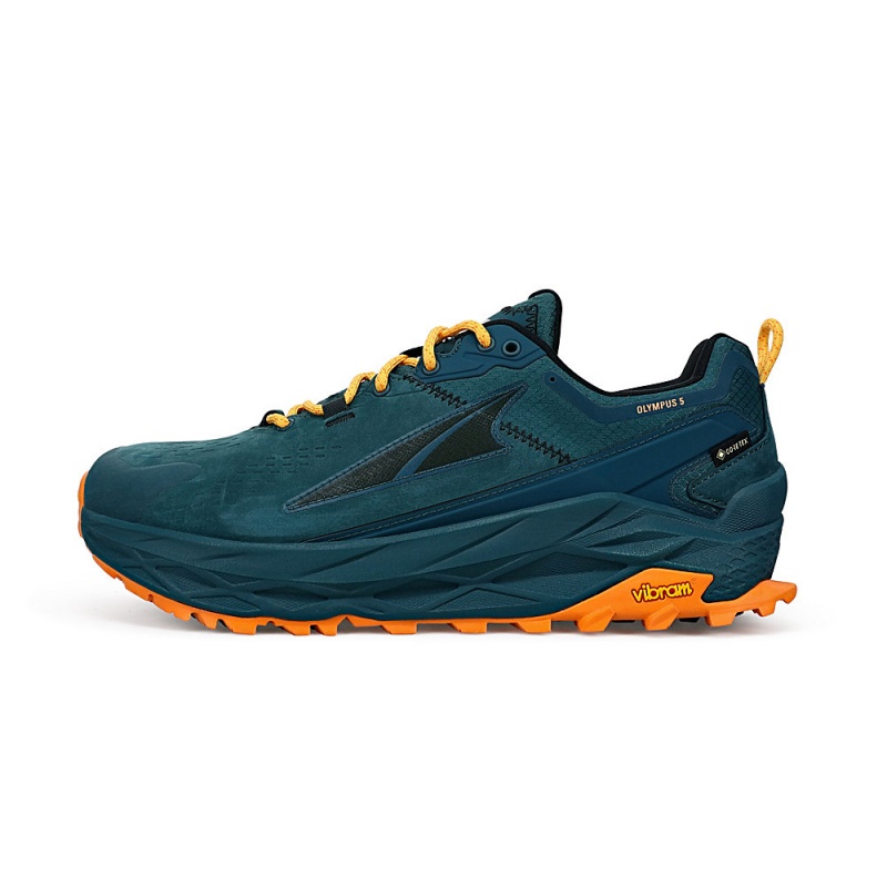 Altra OLYMPUS 5 HIKE LOW GTX Férfi Terepfutó Cipő Mélyzöld | HU-AL1905K42