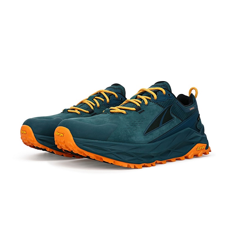 Altra OLYMPUS 5 HIKE LOW GTX Férfi Túracipő Mélyzöld | HU-AL2694A04