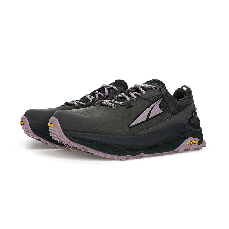 Altra OLYMPUS 5 HIKE LOW GTX Női Terepfutó Cipő Szürke Fekete | HU-AL6431X26