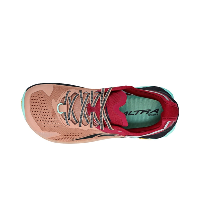 Altra OLYMPUS 5 Női Terepfutó Cipő Barna Piros | HU-AL0496P15