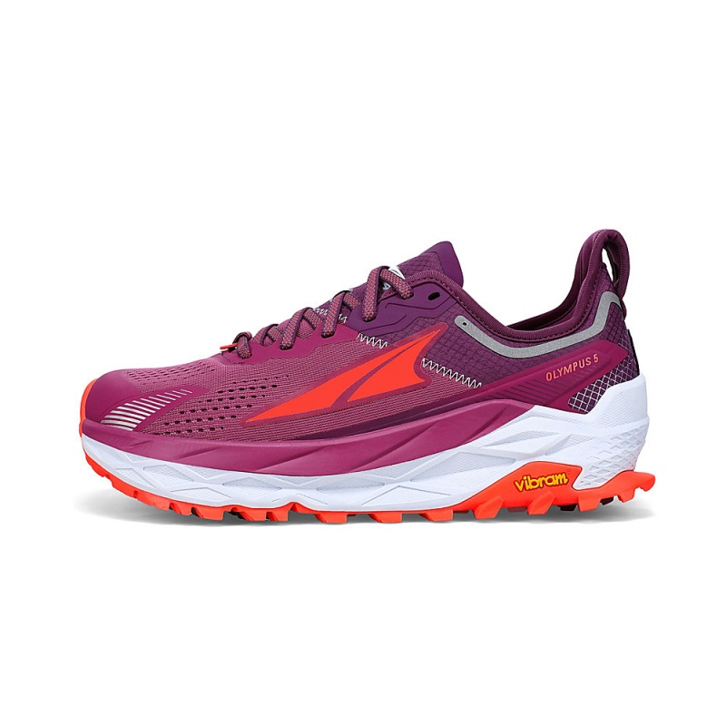 Altra OLYMPUS 5 Női Terepfutó Cipő Lila Narancssárga | HU-AL0869Q49