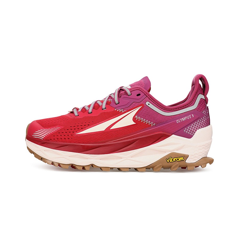 Altra OLYMPUS 5 Női Terepfutó Cipő Piros Rózsaszín | HU-AL8962T01