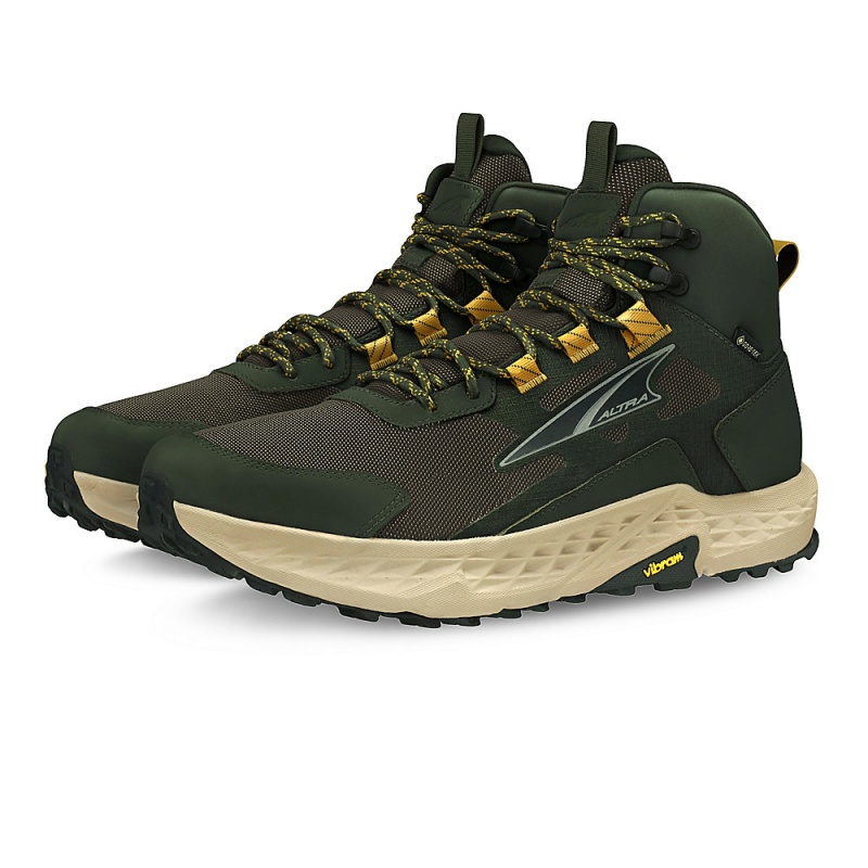 Altra TIMP HIKER GTX Férfi Túrabakancs Olivazöld | HU-AL3749B34