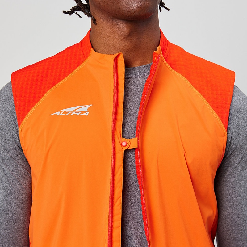 Altra TRAIL WIND VEST Férfi Kabát Piros | HU-AL5621R79